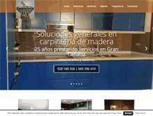 Tablet Screenshot of carpinteriajaq.com